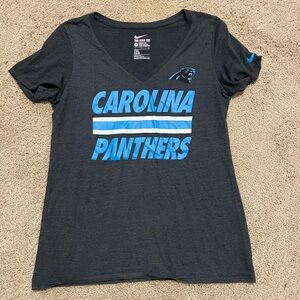 Nike Carolina Panthers tshir, women’s size large